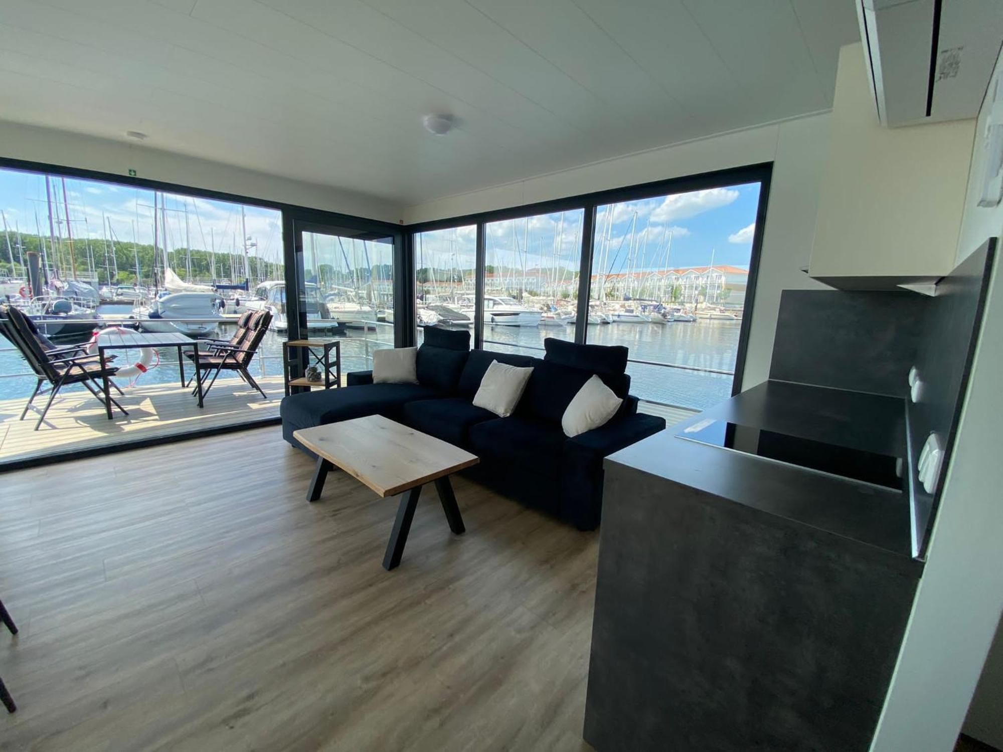 Urlaub Auf Dem Wasser Mit Einmaligen Ausblick - Well Hausboote Boltenhagen 10 Экстерьер фото